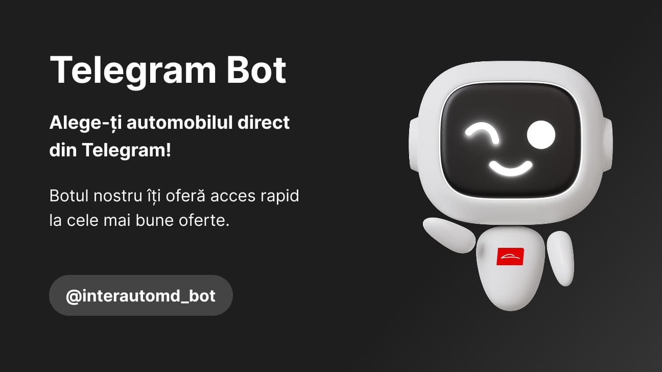 Alege-ți automobilul direct din Telegram cu ajutorul botului InterAuto!